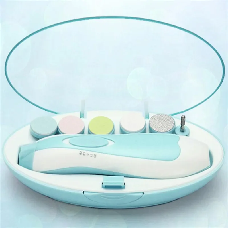 Baby Scissors Child Nails Care Safe Electric Baby Nail Trimmer Nail Clipper Cutter for Kids Infant Newbron Trimmer Manicure