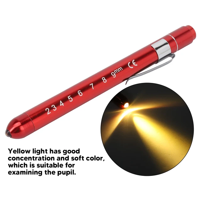 Medical Examination Flashlight  Yellow Light Medical Lamp Pen - Led Pen  Light White - Aliexpress