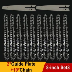 8-Inch Electric Chainsaw Blade with 45 Knots and 22 Knives (8-inch Set8)