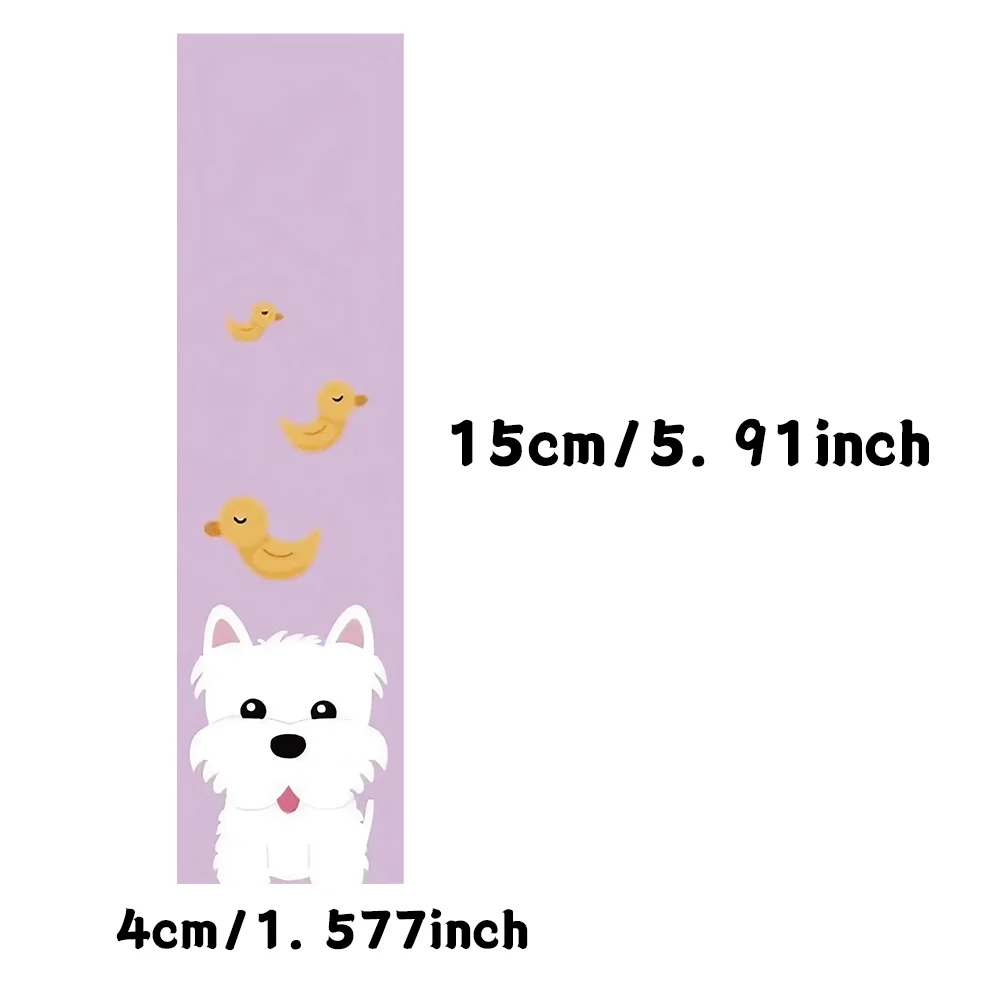 Cartoon puppy bookmarks 30pcs minimalist animal decoration student reading books labeling paper cards books diary DIY bookmarks