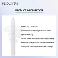 Brightening Lying Silkworm Highlighter Stick Pearlescent Matte White Sliver Eyeliner Lasting Smooth Eyeshadow Stick Face Makeup 2