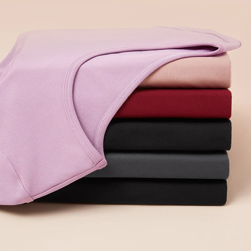 Semir Thermal Underwear Suit Men Autumn And Winter Thickened Brushed Red Couple Round Neck Autumn Clothes Long Pants thermal underwear sets