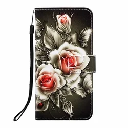 Custodia in pelle premium con design artistico - Copertura dipinta