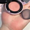 Moisturizing Air Cushion Powder Blusher Mud with Puff Soft Fog Whitening Natural Brightening Face Blush Cream Cheek Blush Makeup 5