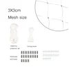 New Pet Protective Cover Cat Dog Net Plastic Nylon Steel Wire Grid Garden Balcony Safety Fall Prevention Netting Pet Products 6