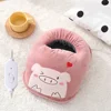 USB Charging Electric Foot Heating Pad Universal Soft Plush Washable Foot Warmer Heater Foot Warming Device Thermostat Mat 4