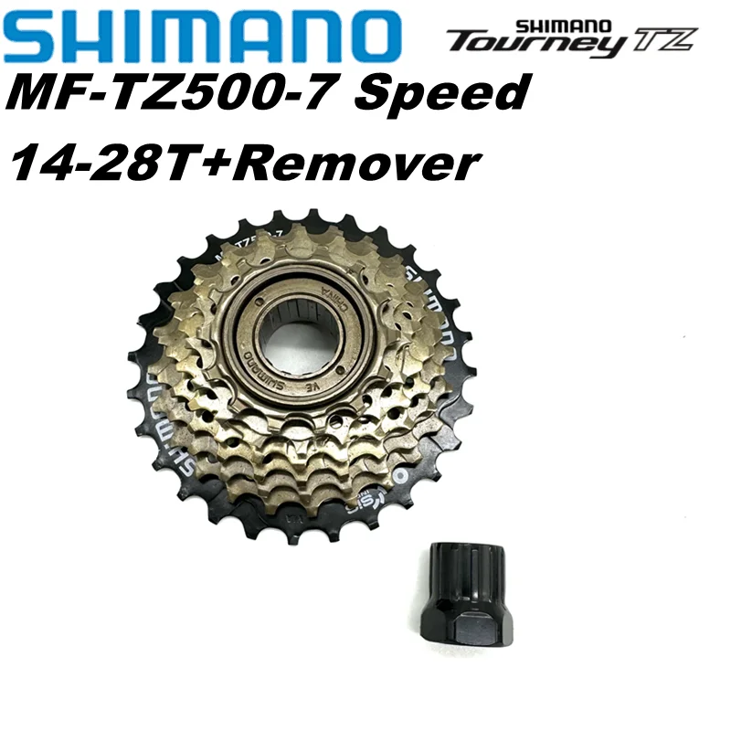 Bicycle Sprocket Gear Bicycle Cassette Bike Freewheel Bike Sprocket Bicycle Parts SHIMANO MF TZ500 7 Speed Bicycle Freewheel