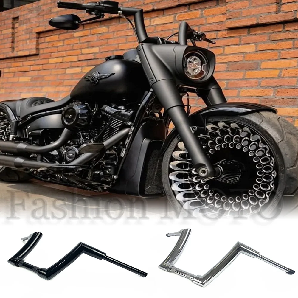 Motorcycle 51mm 2 inch to 11/4 inch custom handlebars 10" 12" 14" 16