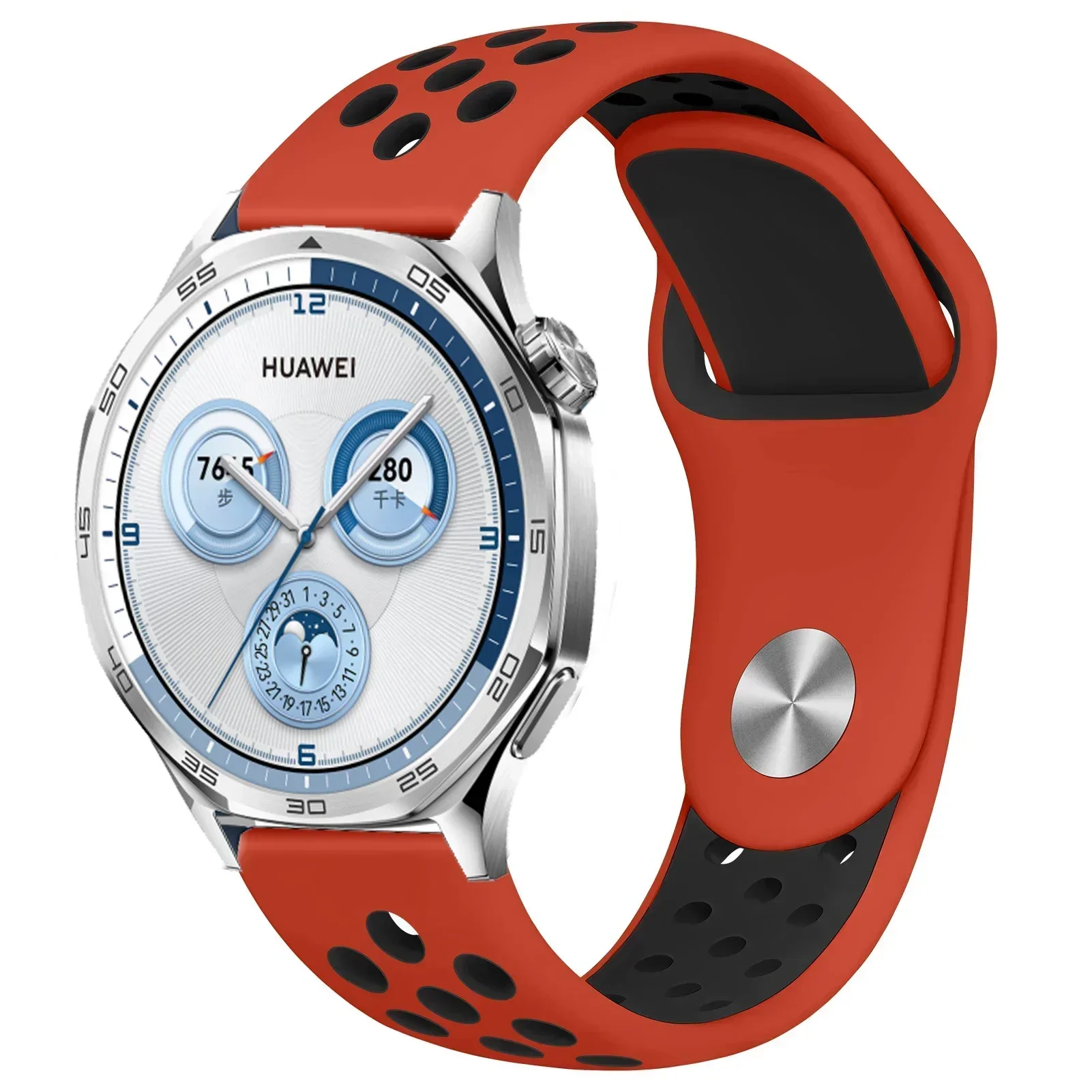 Silicone Two-Color Wristband - 22mm/20mm/18mm