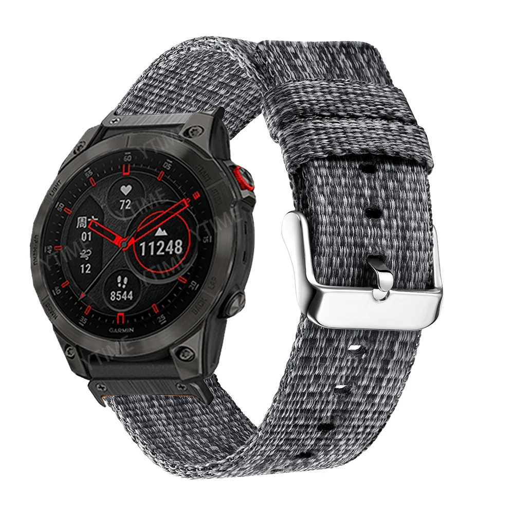 

Descent MK1 MK2 MK2i Watchbands 26mm Nylon Strap For Garmin Enduro/Enduro2/Tactix Delta Quick Easy Fit Watch Band Bracelet