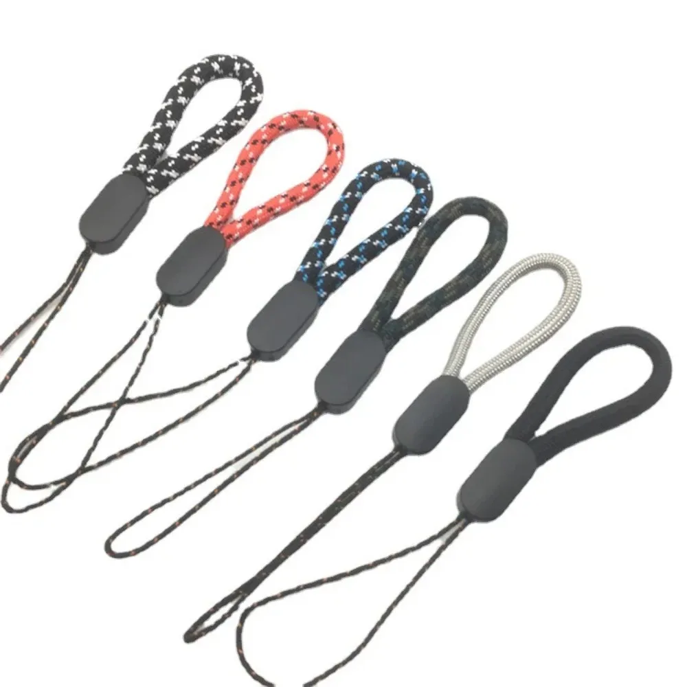 짧은 휴대폰 손목 스트랩, 손가락 링 끈, 열쇠, USB 플래시, 작은 물건, 둥근 줄 키체인, 휴대폰용