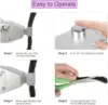 Upgrade Automatic Dreadlock Machine Braided Holes,Easy DIY Instant Dreadlocks Maker No Needle Change Required Portable 4