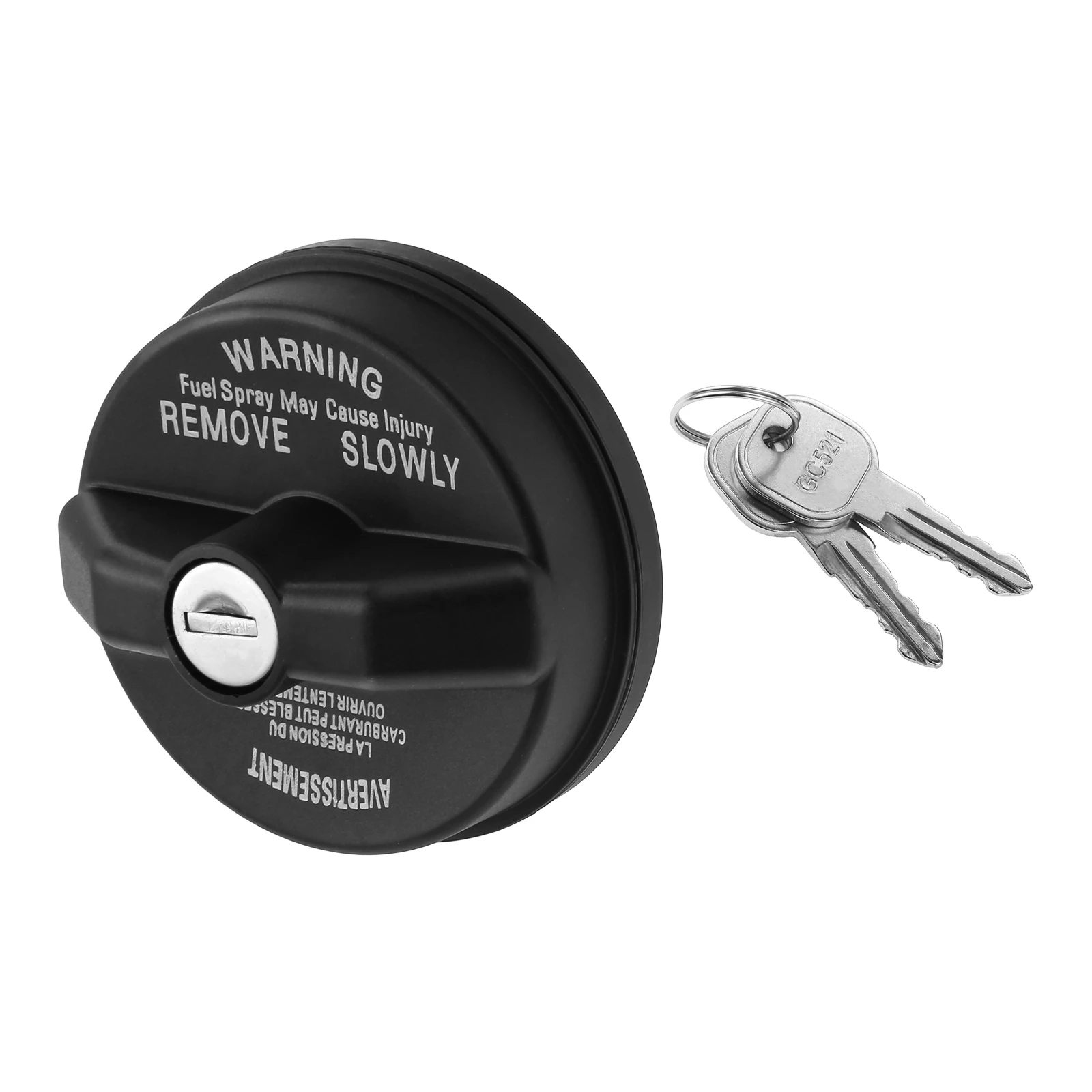 Car Locking Gas Cap,05278655AB Lock Fuel Cap Key for Chrysler Dodge