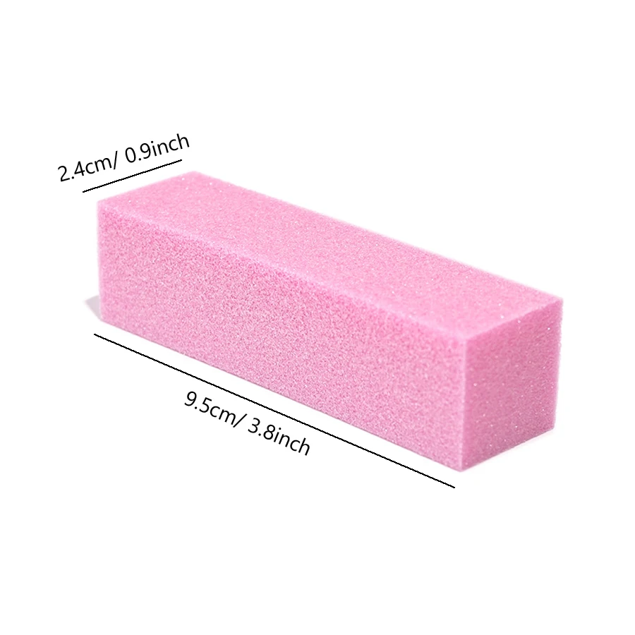5/10 Stück Nagelpolierblock für Polierer, Maniküre-Polierer, professioneller Schwamm-Nagelfeilen-Fräser für die Maniküre – Detail 6