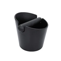 Enhanced Product Title:  
  
Premium Anti - Slip Coffee Knock Box with Removable Shock - Absorbent Bar (Black A)