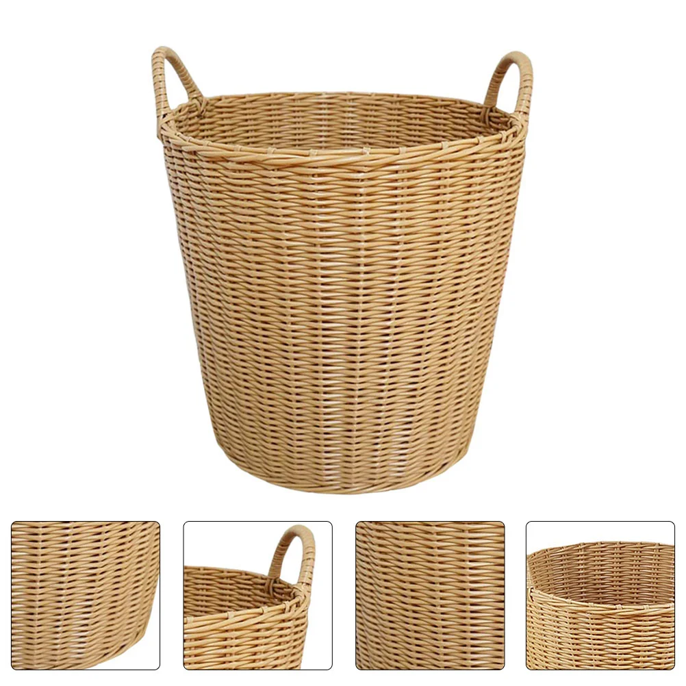 

Clothes Basket Diaper Child Foldable Laundry Storage Bins for Plastic Multi-Purpose
