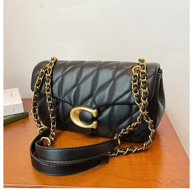 Women&rsquo;s Crossbody Bag Mini Luxury Square Purse Adjustable Chain Strap Vintage-Inspired Shoulder Bag for Dating Shopping Party shoulder bag