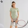 SBWL High quality Women's Yoga Tops Quick Dry Sport Top Fitness female Short sleeve Tops Gym T Shirt Running sweatshirt Tees 2