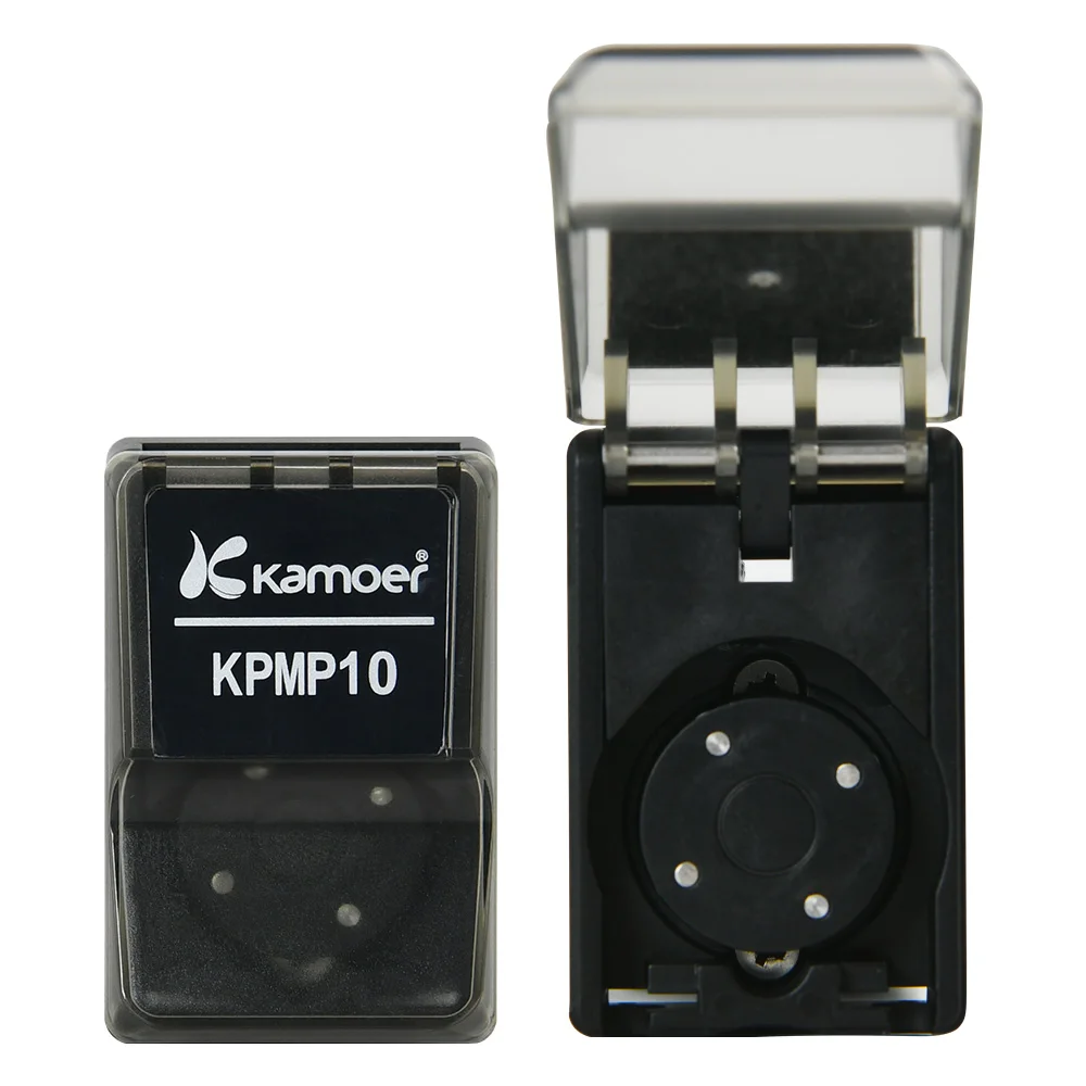 Kamoer 고정밀 투여 펌프, 자가 프라이밍 펌프, 4 로터, 0  5.9ml/분 KPMP10 연동 펌프, 28 스텝퍼 모터, 24V