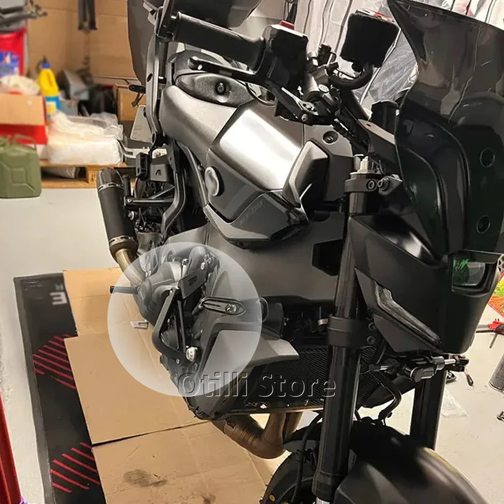 야마하 MT-09 MT09 SP 2021-2025 트레이서 9 GT XSR 900 엔진 보호 가드 커버 크래시 바 프레임 보호 범퍼