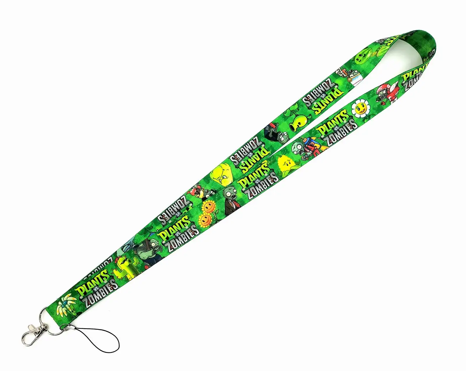 

New 50pcs Cartoon game Lanyard Keychain For Keys Badge ID Mobile Phone Key Rings Neck Straps Accessories