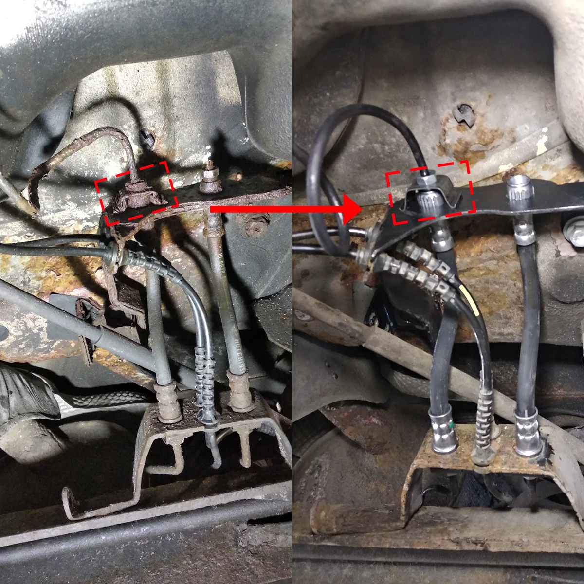 Clip di Fissaggio per Tubi Freno Auto, Staffe di Sicurezza, Rivetti a Molla, Accessori di Riparazione e Sostituzione PER Porsche 356 VW BENZ - Image 4