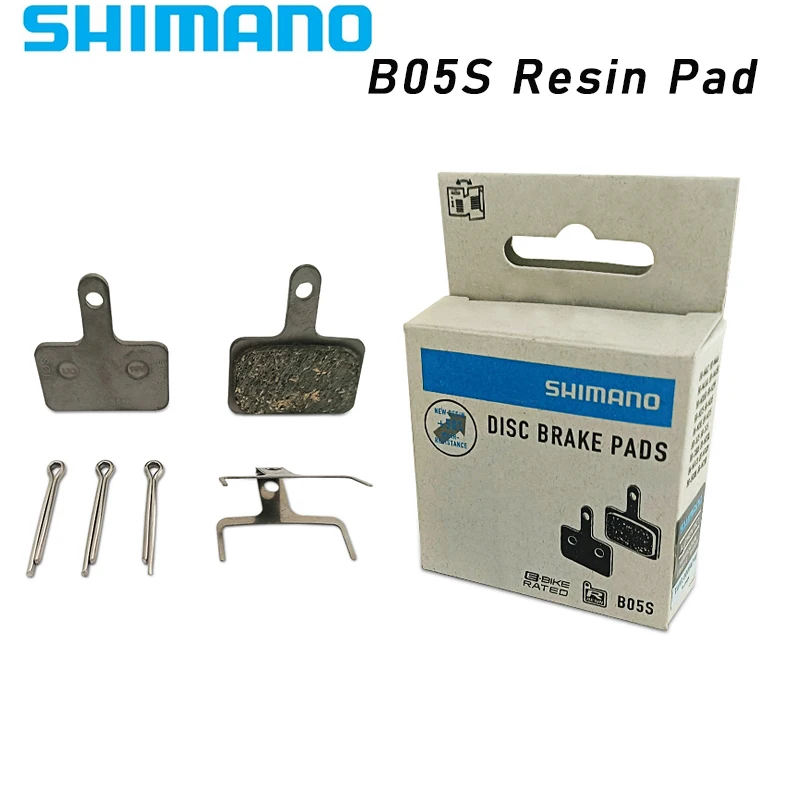 1/2 Pairs B05S Resin Pad Bicycle Disc Brake Pads for Shimano MT200 M355