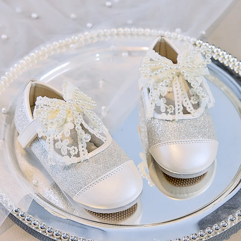 Girls Korean Style Soft Bottom Anti Slip Party Shoes