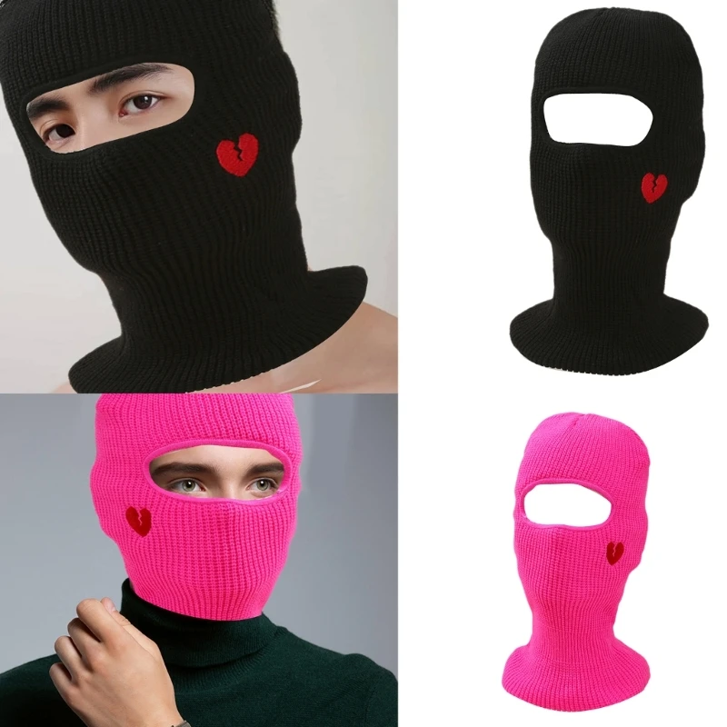 

Fashion Knit Hat for Women Men Handwoven Balaclava Cap Beanie Hat for Girl Boys Face Mask Hat Adult Novelty Accessories