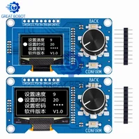 BS 0.96/1.3 inch White Blue oled display screen combined with EC11 rotary encoder module IIC interface for arduino - Image 5