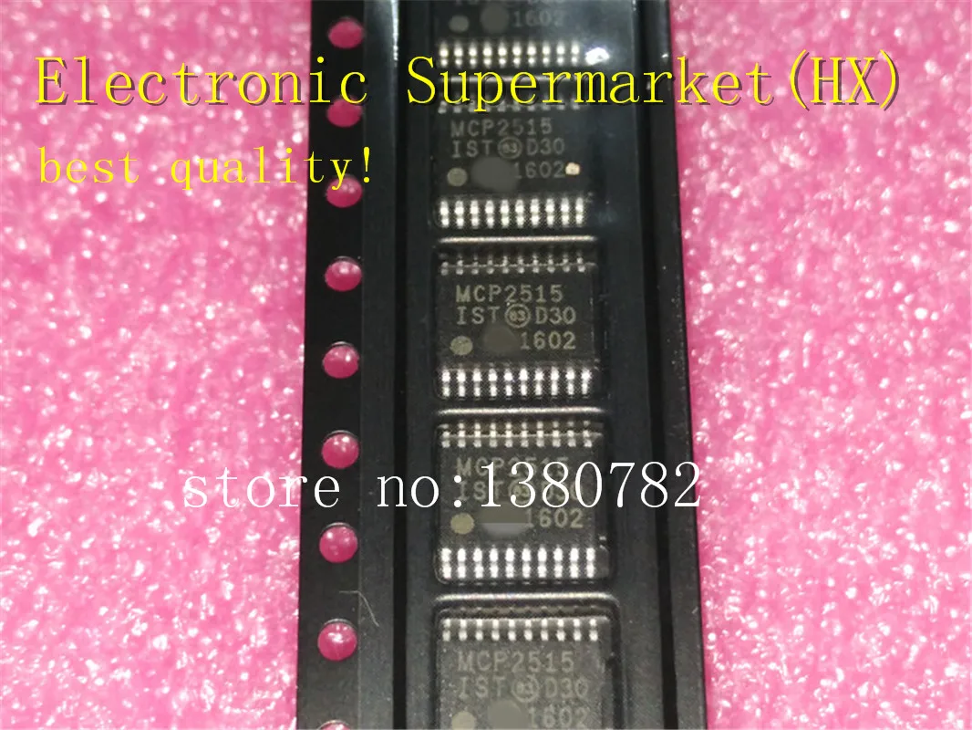 

Free Shipping 100s/lots MCP2515-I/ST MCP2515 TSSOP-20 New original IC In stock!