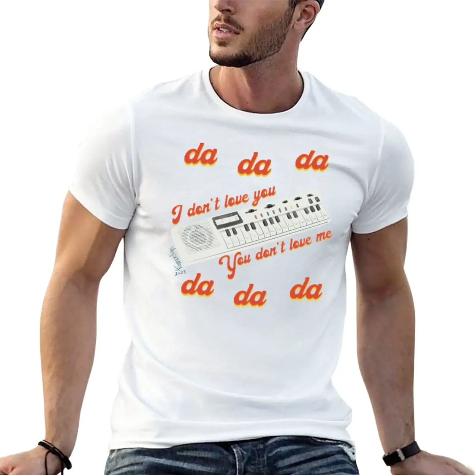 

Da Da Da T-Shirt summer top shirts graphic tees tops black t-shirts for men