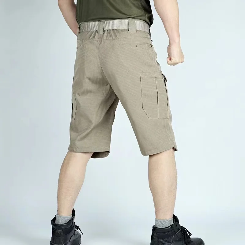 Men M-6XL Ripstop Outdoor Cargo Tactical Shorts Summer Waterproof Urban Trekking Camping Hiking Climbing