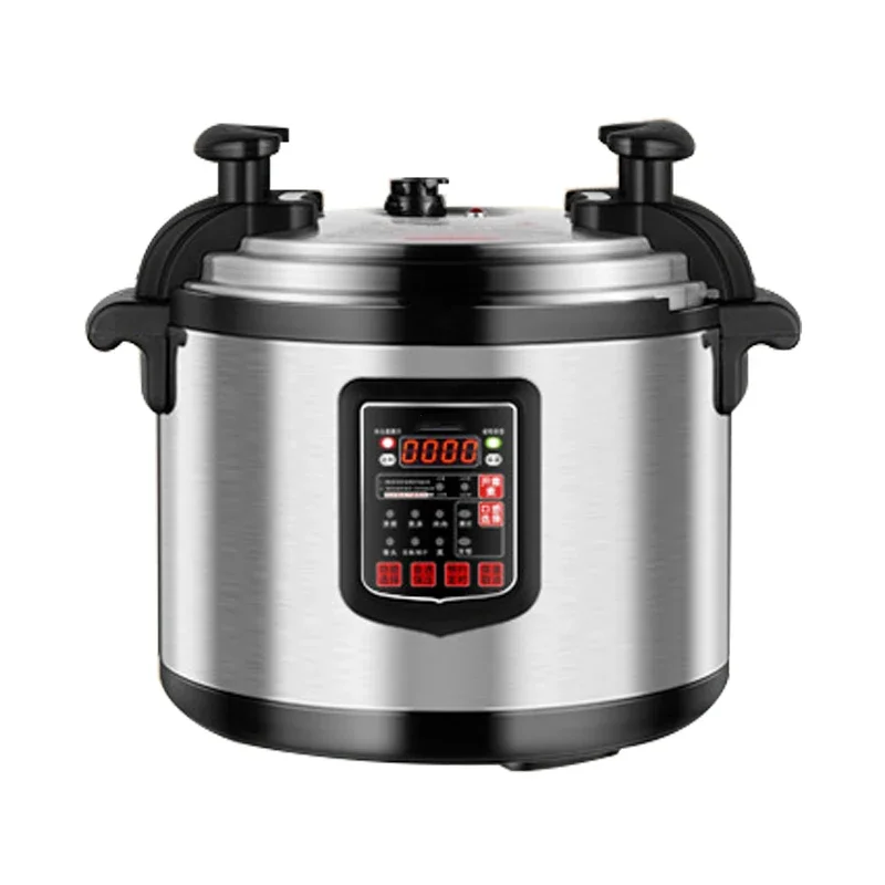 Large Multi-Purpos Stew Mutton Rice Ugali Cooker Stainless Steel Commercial MultCooker 15L 18L 20L Electric Pressure Rice Cooker
