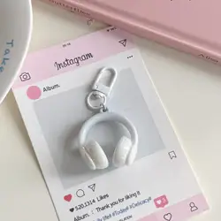Charming 3D Earphones Pendant Keychain and Backpack Accessory (A5)