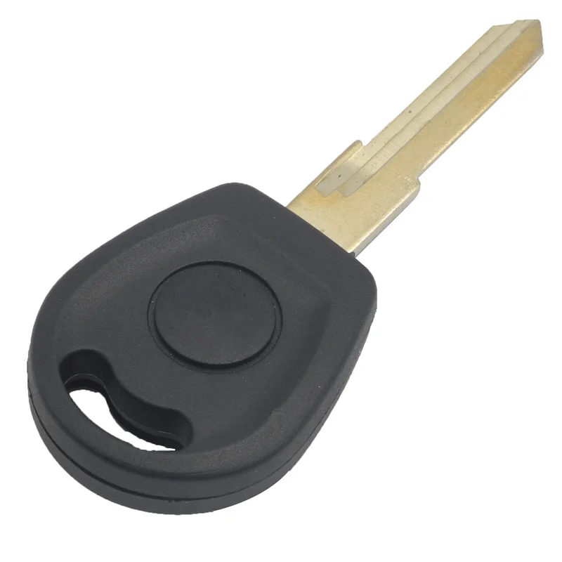 Bilchave Transponder Chip Remote Case Key Shell Fob For VW Volkswagen Golf POLO BORA PASSAT With HU49 Blade Replacement