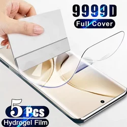 5 - Pack Soft Hydrogel Screen Protector Film - Hydrogel Film (For Realme 13 4G)