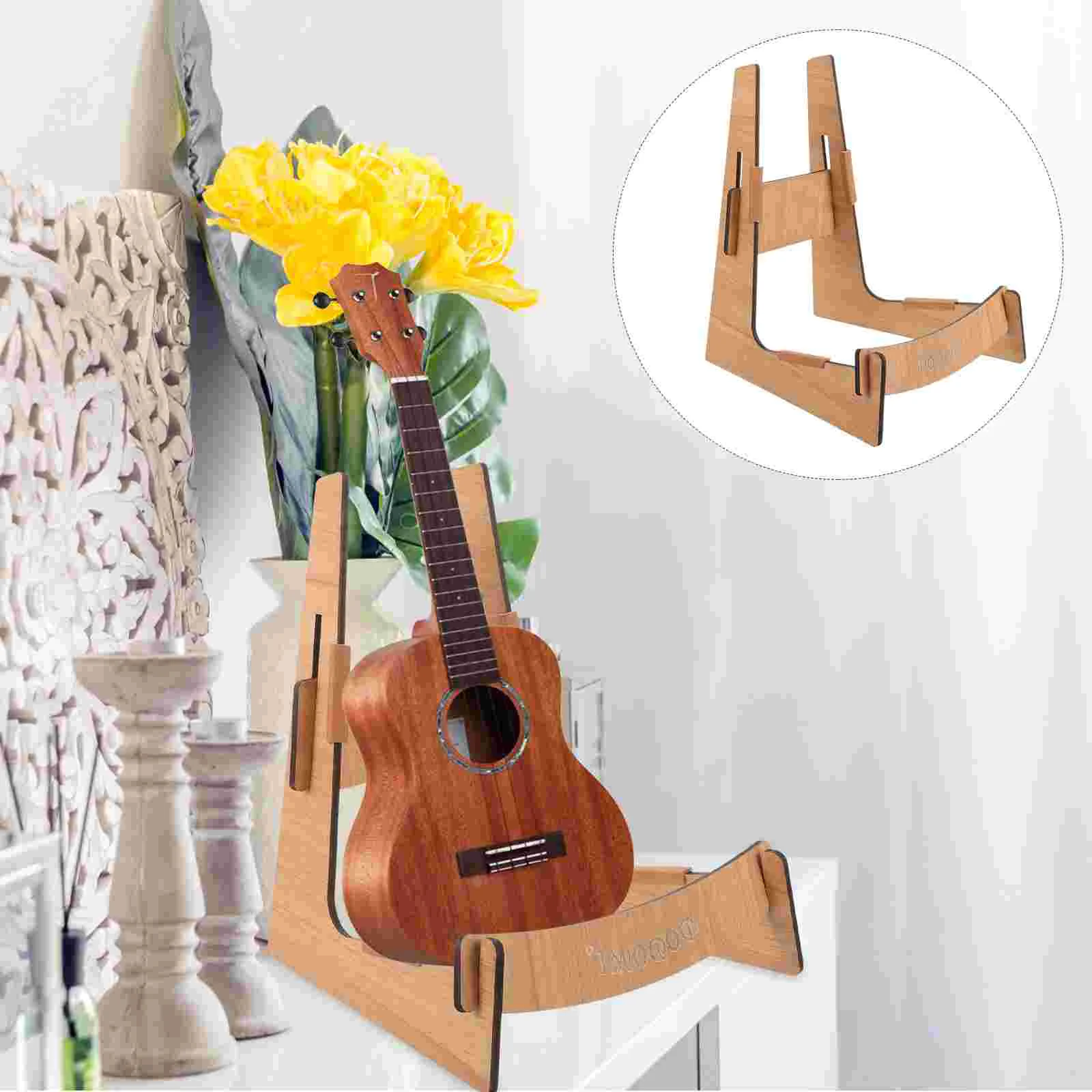 

Guitar Stand Guitar Floor Bracket Mandolin Sand Wooden Floor Guitar Rack Ukulele Holder For Home Shop Storage Rack Bracket