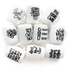 50pcs New Mini Cup Silicone DIY Toy BPA Free Food Grade for Baby Pacifier Beads Necklaces Accessories 1