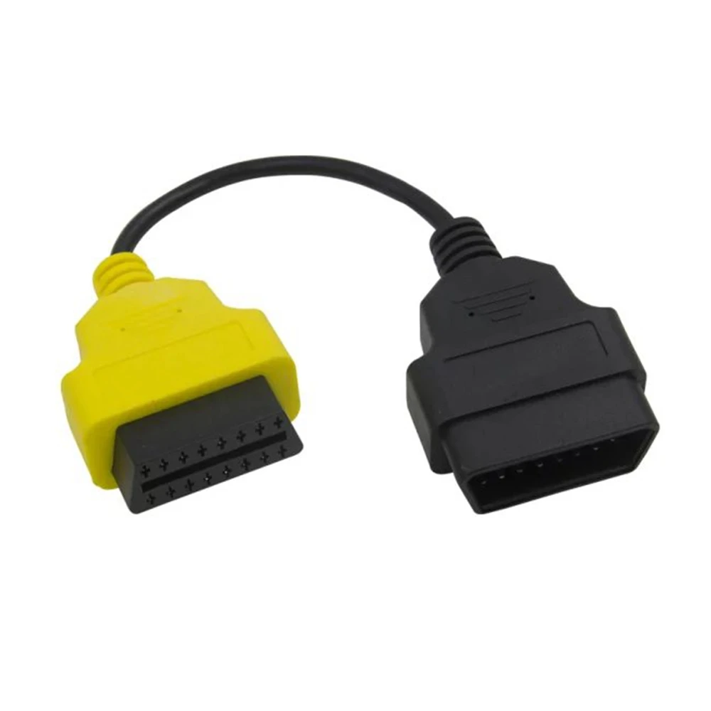 For FIAT ECU Scan & Multiecuscan Adaptor OBD2 Connector Diagnostic Adapter Cable For Fiat ECU 6/4/3 pcs Cables temp gauge car