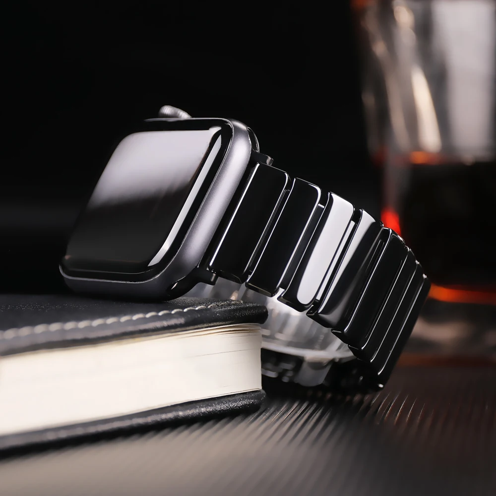 Luxury Ceramic Strap with Metal Buckle