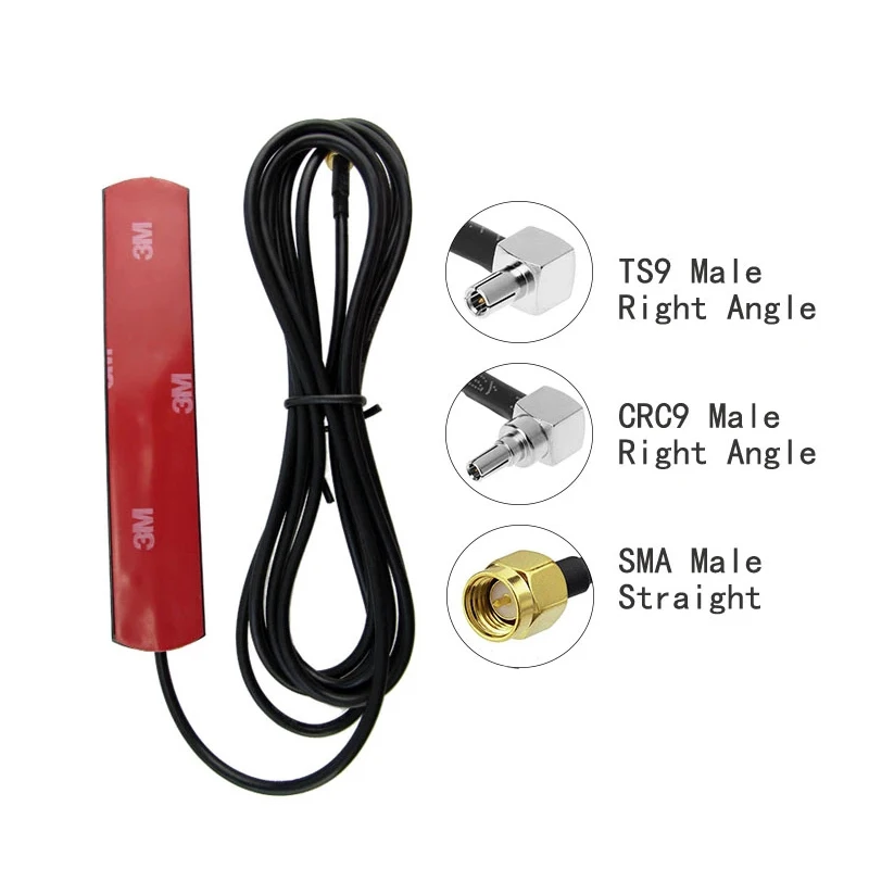 Antenna Wifi Universale 3G 4G Lte Antenna Patch 700-2700Mhz 12Dbi Ts9 Crc9 Sma Connettore Maschio Router Prolunga Antenna