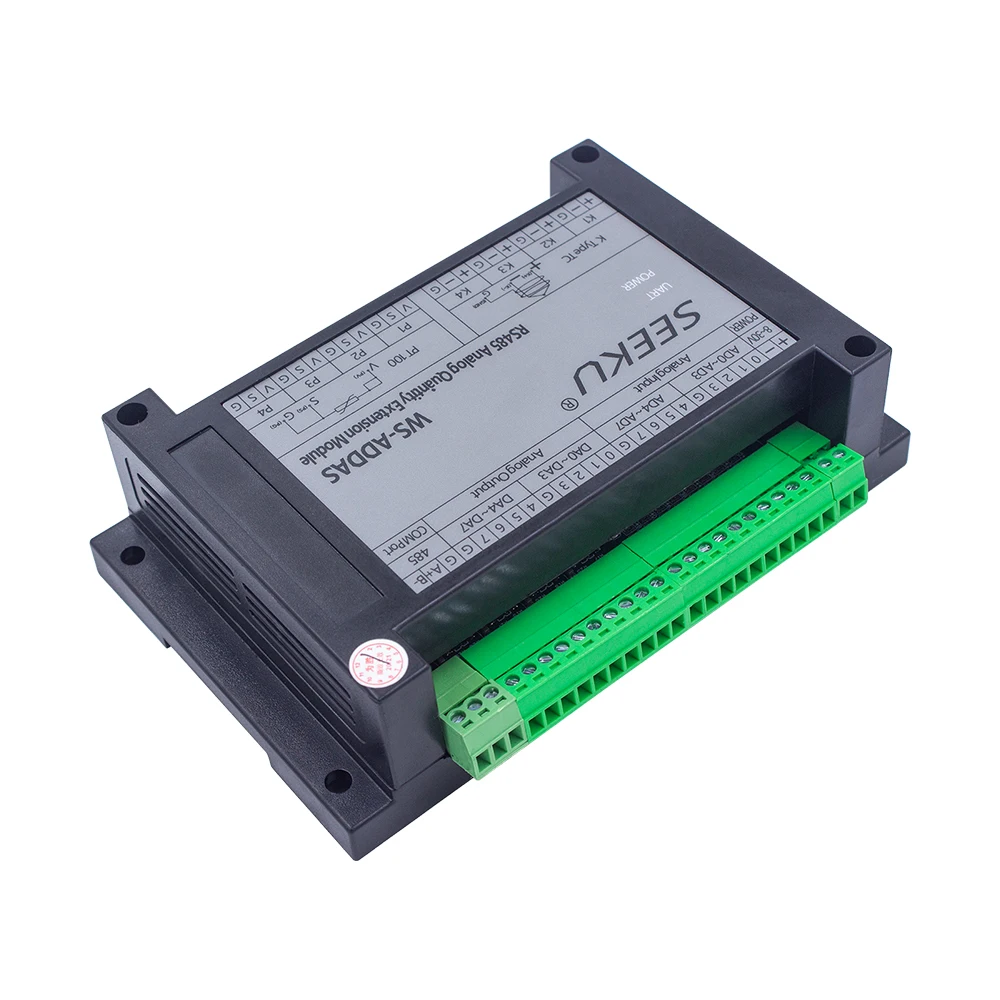 SeekU WS-ADDAS 32 RS485 Modbus-RTU 0-10V Ƴα Է PT100 ױ K  Ȯ 