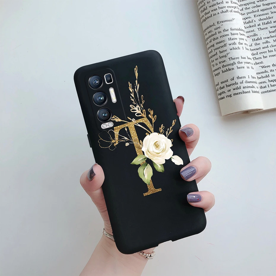 Cute Letters Soft Silicone Bumper Phone Case Cover