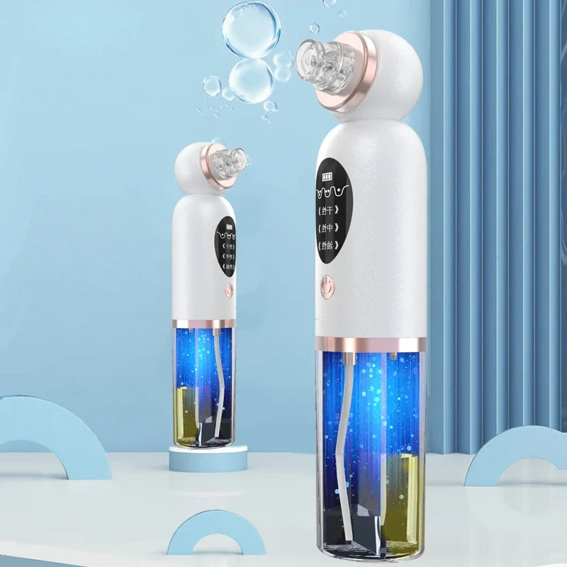 Multi-functional Blackhead Remover and Facial Cleansing Beauty Device with Electric Pore Vacuum and USB Rechargeable Design