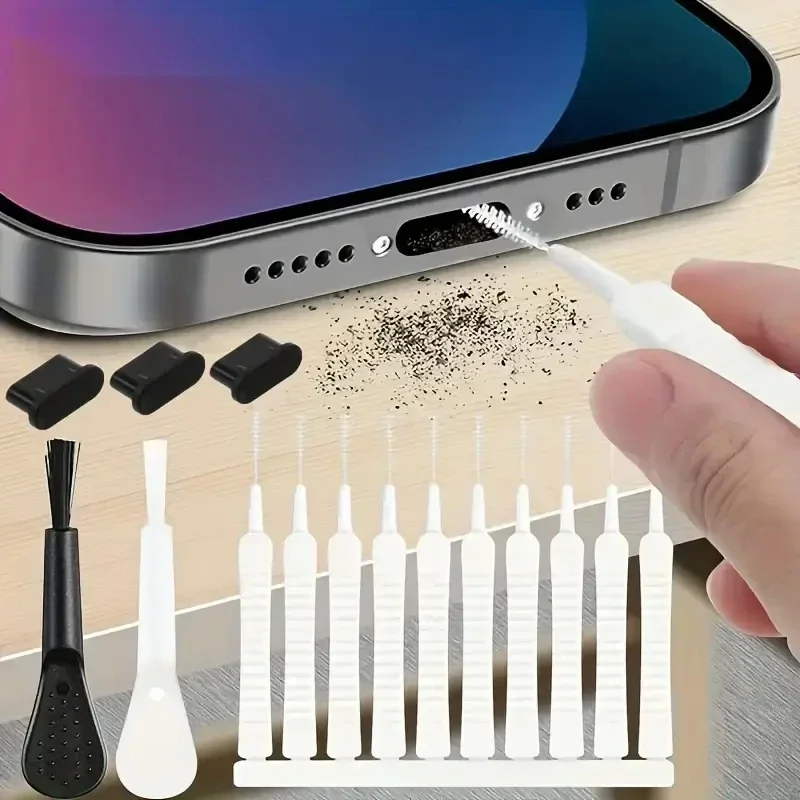 Multi Purpose Mobile Phone Cleaning Brush Set