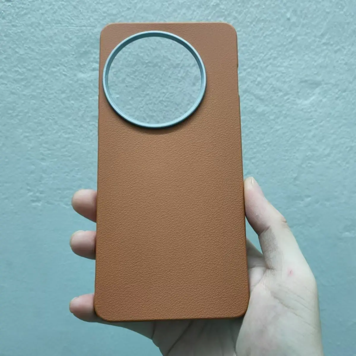 Hard PU Skin Slim Protective Back Cover Case - Full Cover Phone Shell Housing