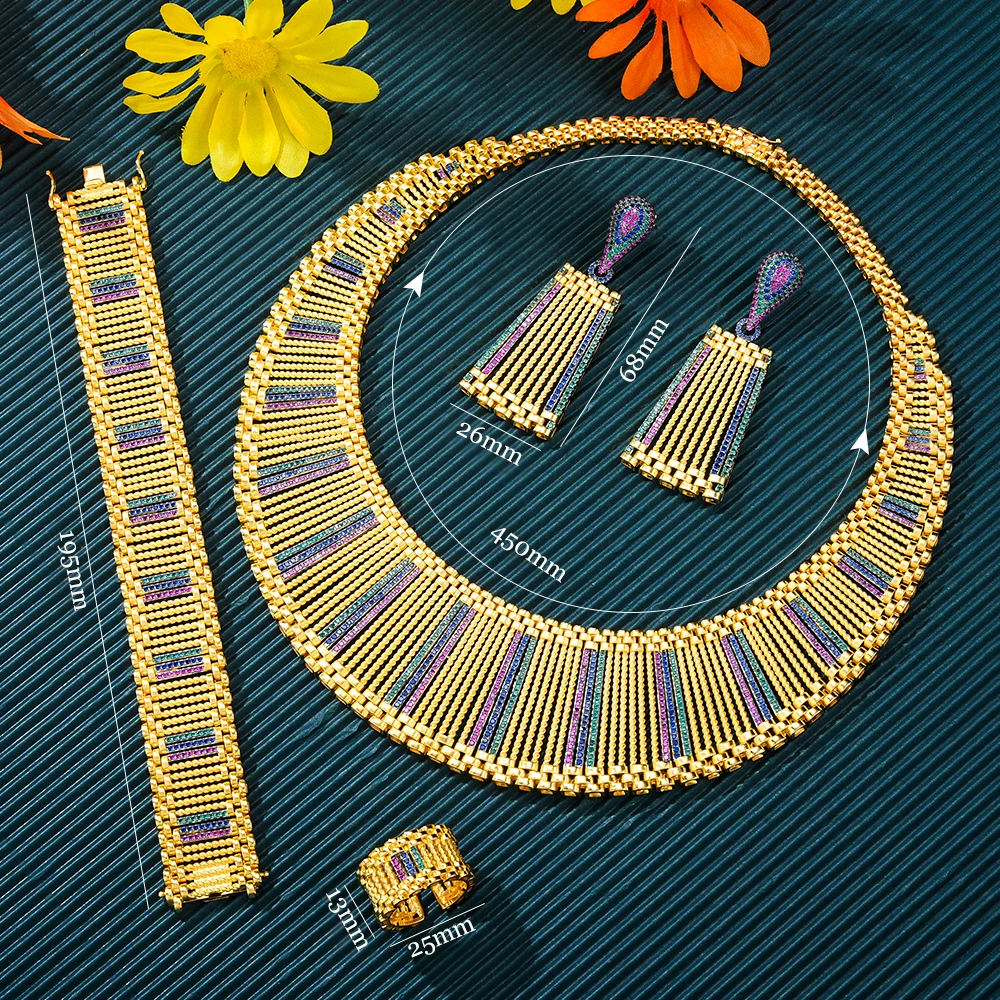 Missvikki-Ensemble De Bijoux De Luxe Pour Femme 4 S7598Aa25F0E54A4A9855Bac256Aead37F