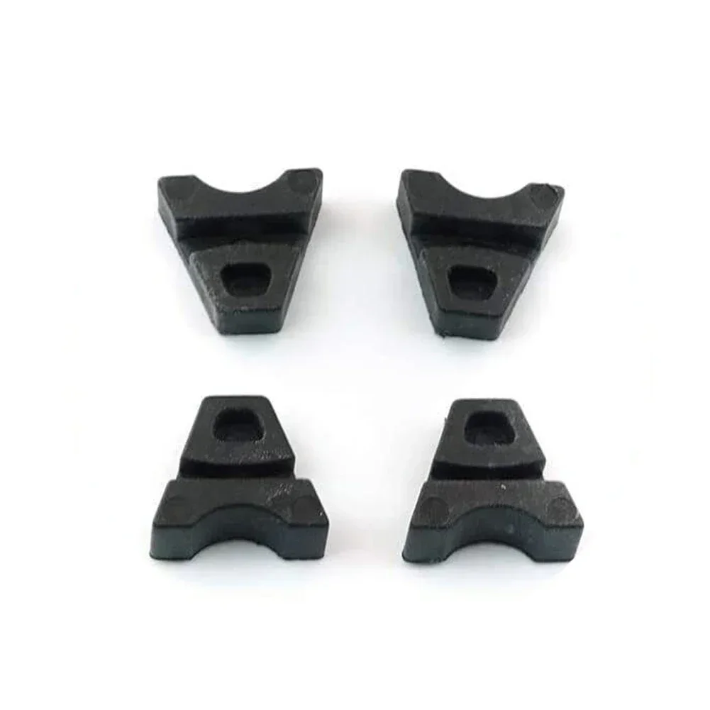 Black Plastic Car Sunroof Bracket Clip Set - 4 Piece