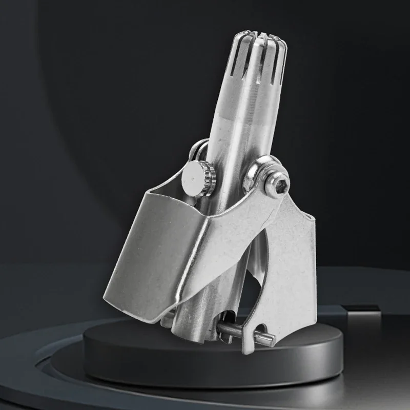 Rifinitore Manuale In Acciaio Inossidabile Tagliacapelli Per Naso Da Uomo Per Rasoio Per Peli Del Naso Tagliacapelli Per Orecchie Rasatura Rimozione T